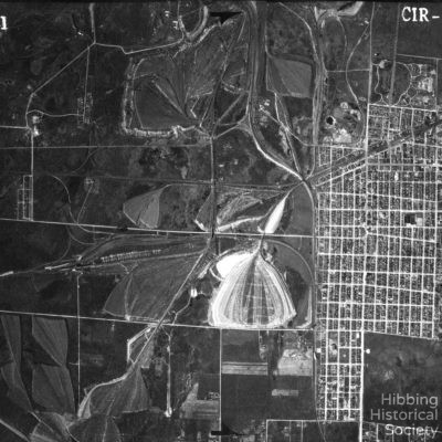 Aerial Map, West Hibbing 1941