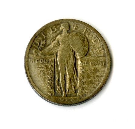 1934 – 25 Cent Piece (Side A)