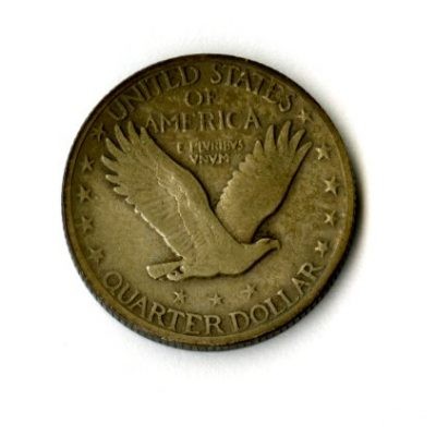 1934 – 25 Cent Piece (Side B)