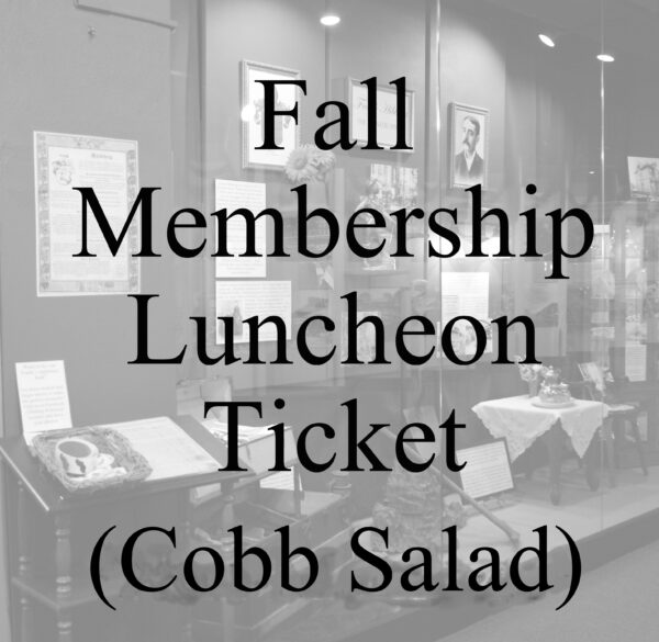 Events: Fall Luncheon Tickets: Cobb Salad - must be pre-ordered and pre-paid!!