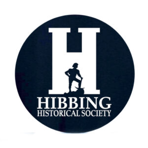 Souvenirs: Stickers - Hibbing Historical Society Logo