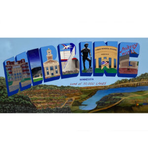 Souvenirs: Magnet - Hibbing Mural