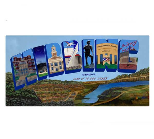 Souvenirs: Stickers - Hibbing Mural
